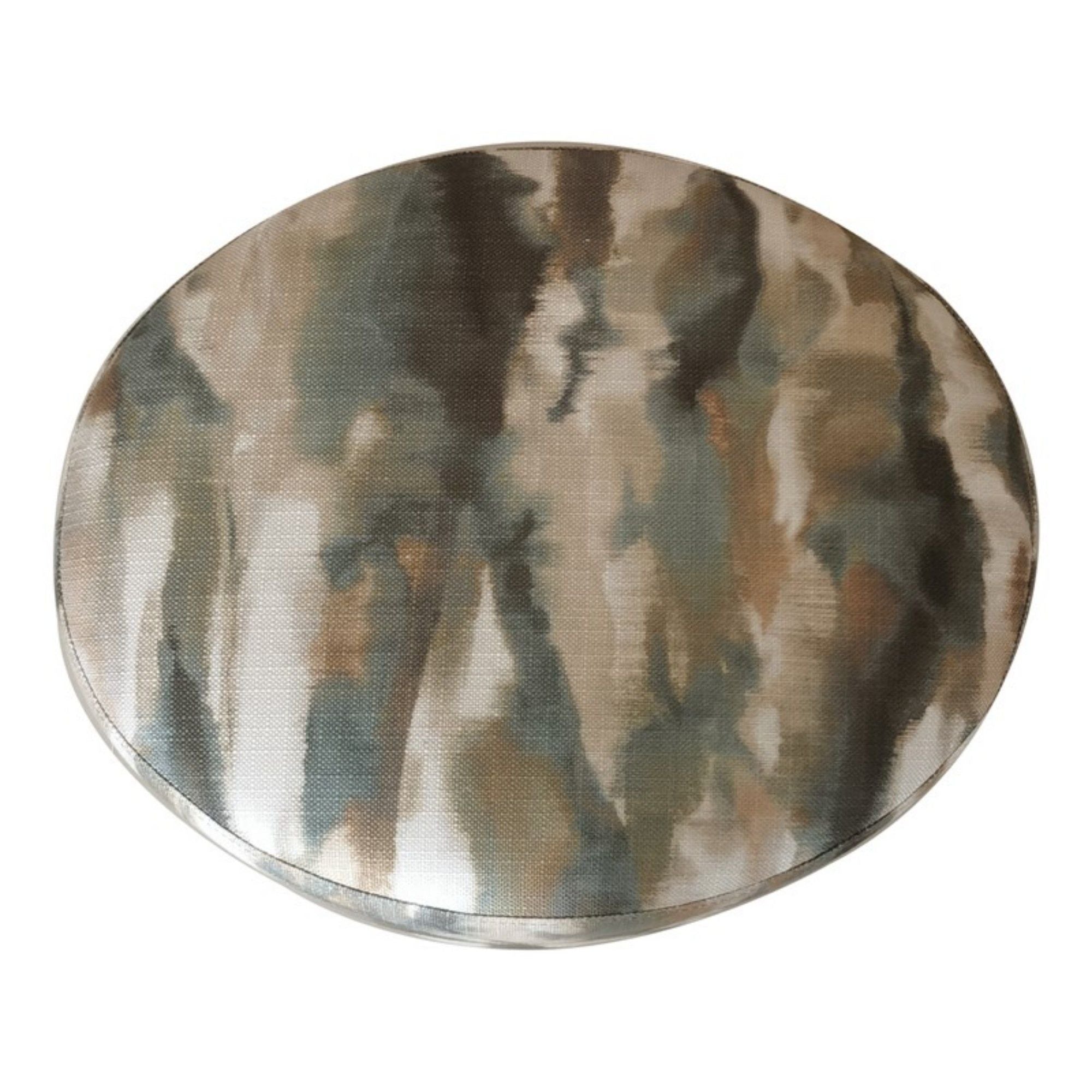 Oval Accent Ottoman - Multi