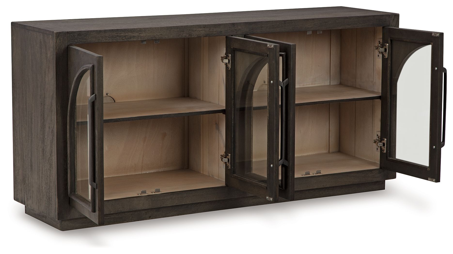 Signature Design by Ashley® Dreley - Grayish Brown - Accent Cabinet | Meri Furniture