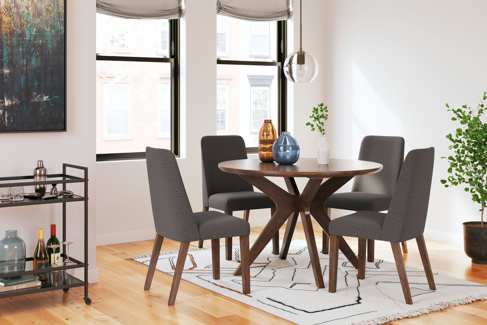 Signature Design by Ashley® Lyncott - Dining Room Table Set | Meri Furniture