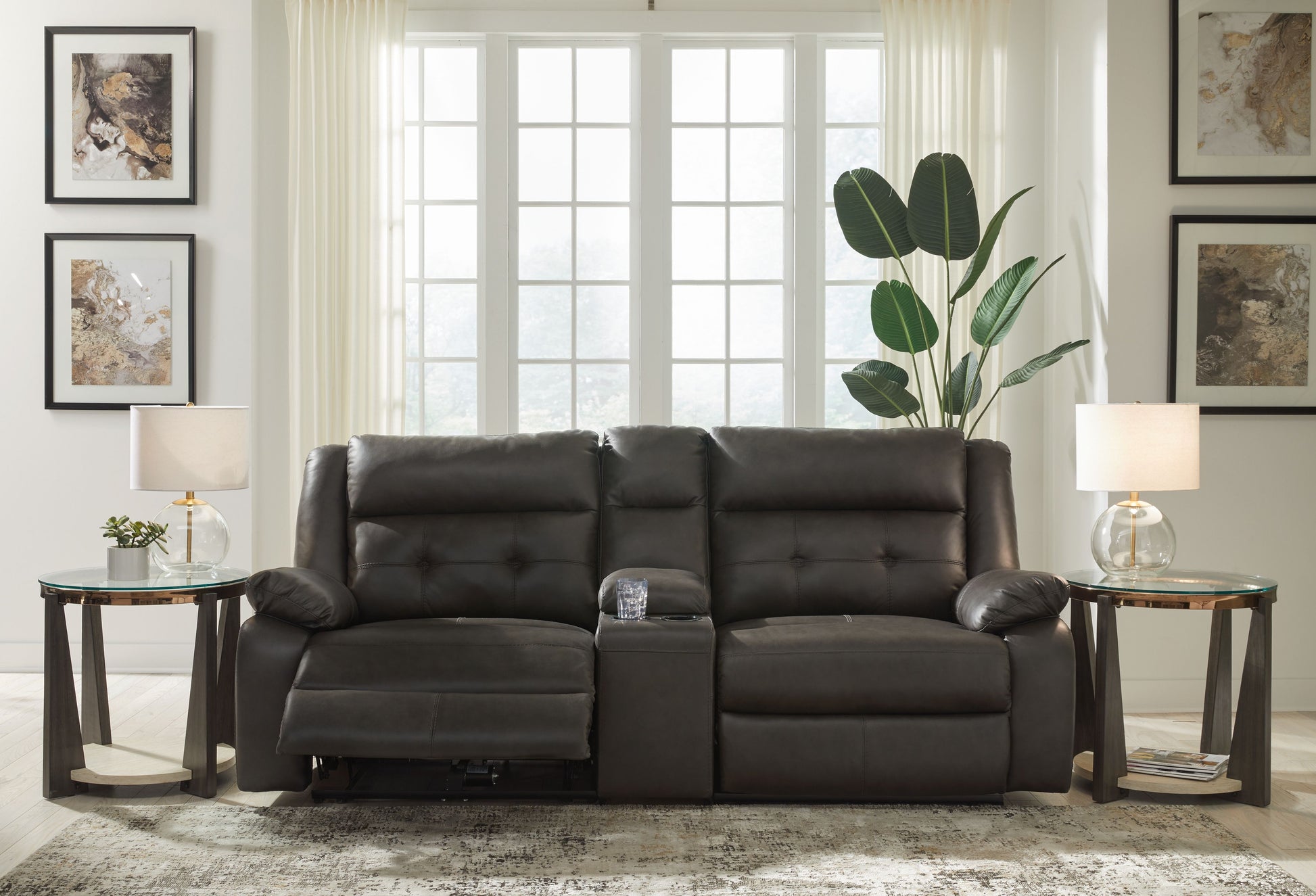 Signature Design by Ashley® Mackie Pike - Power Reclining Sectional | Meri Furniture