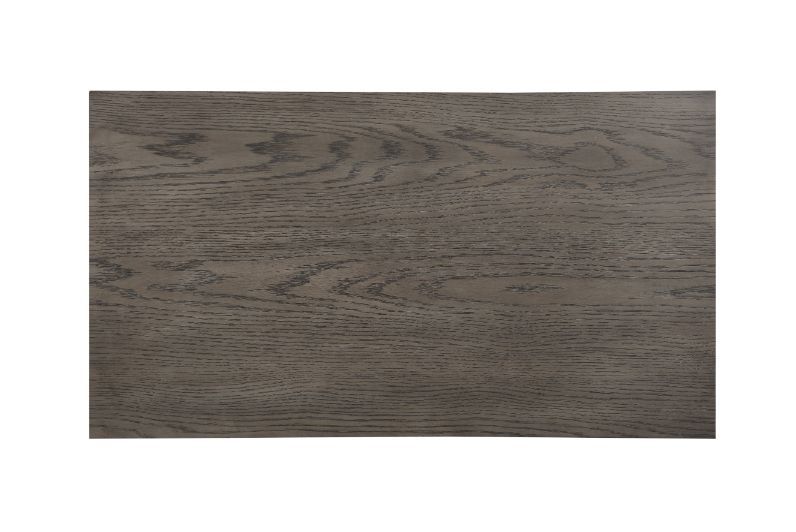 ACME Yobanna - Counter Height Set - Gray Oak & Antique White Finish | Meri Furniture
