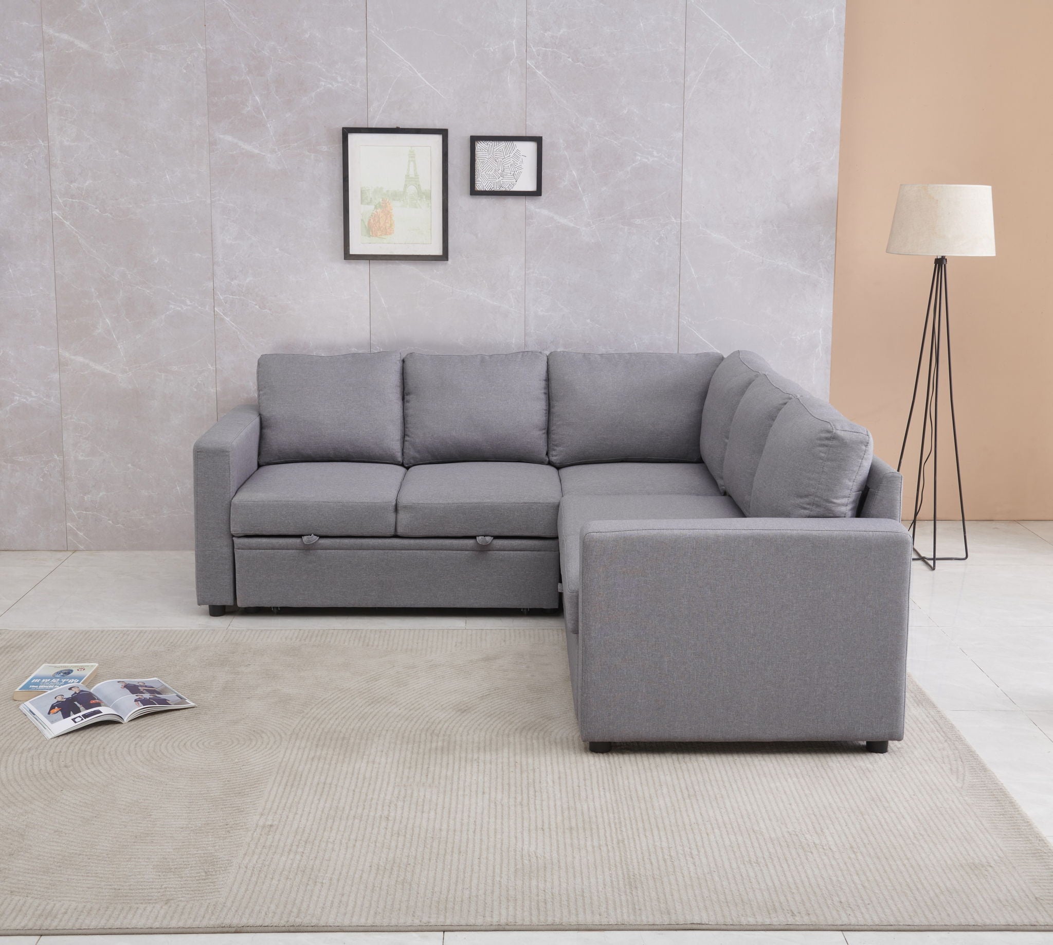 Comfort Design Sectional Sofa Bed