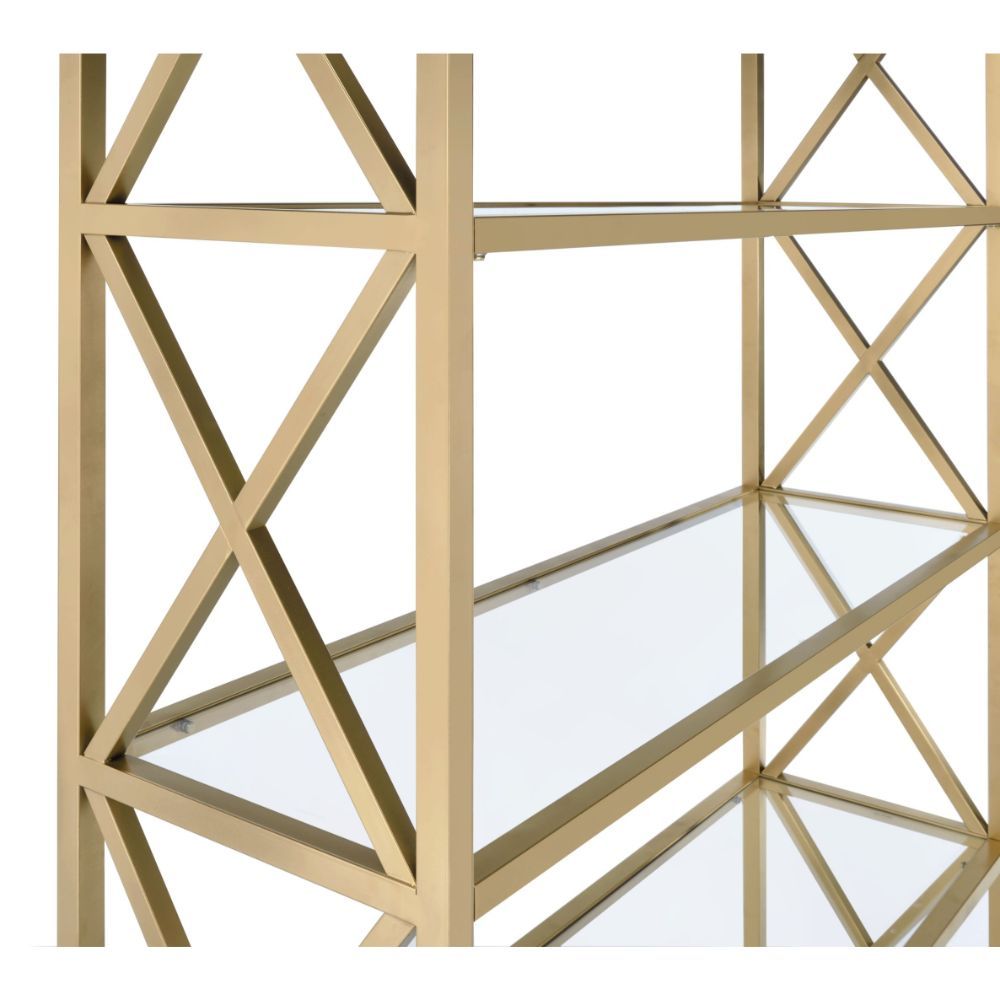 ACME Milavera - Bookshelf | Meri Furniture