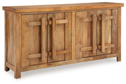 Signature Design by Ashley® Dresor - Natural - Accent Cabinet | Meri Furniture