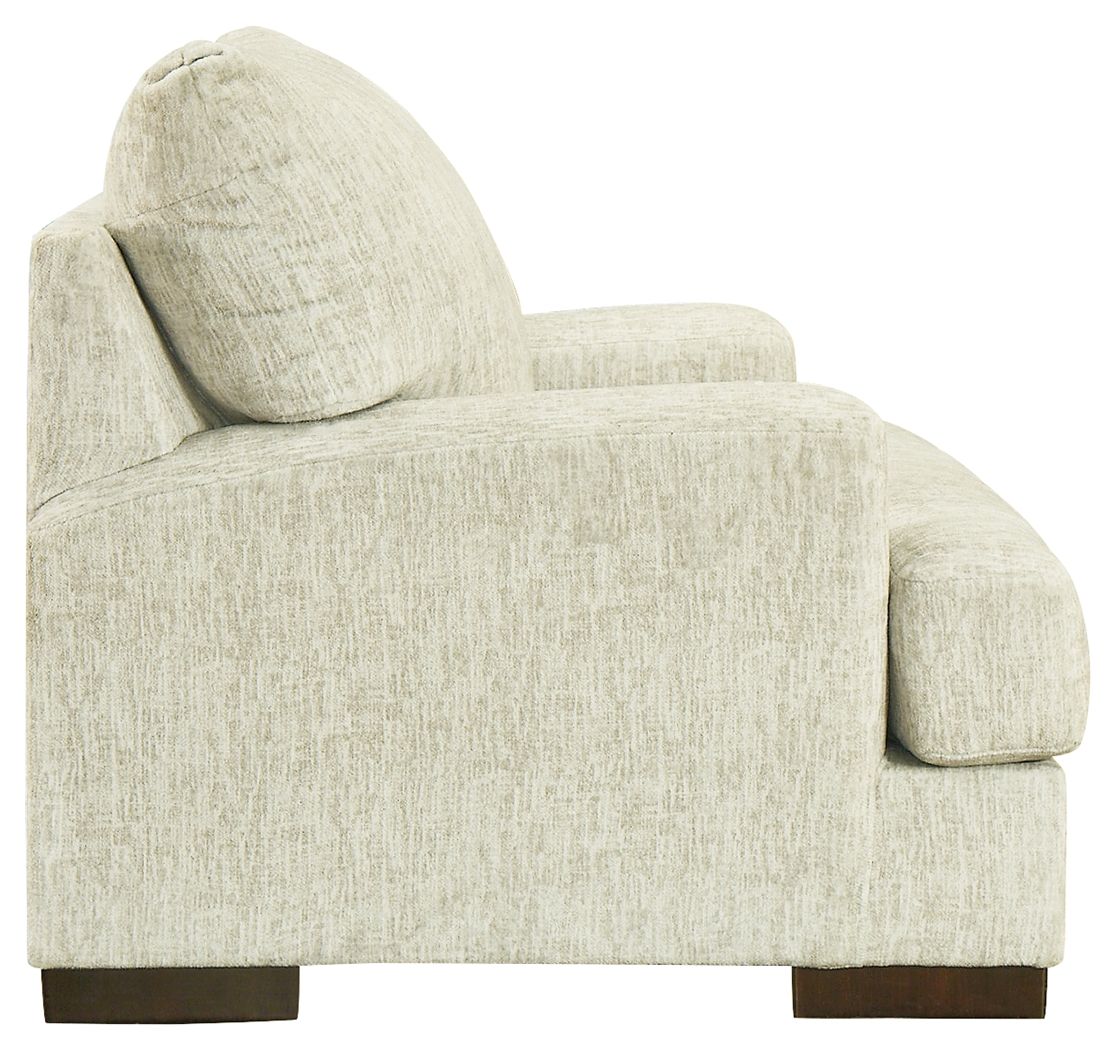 Signature Design by Ashley® Caretti - Parchment - Chair And A Half | Meri Furniture