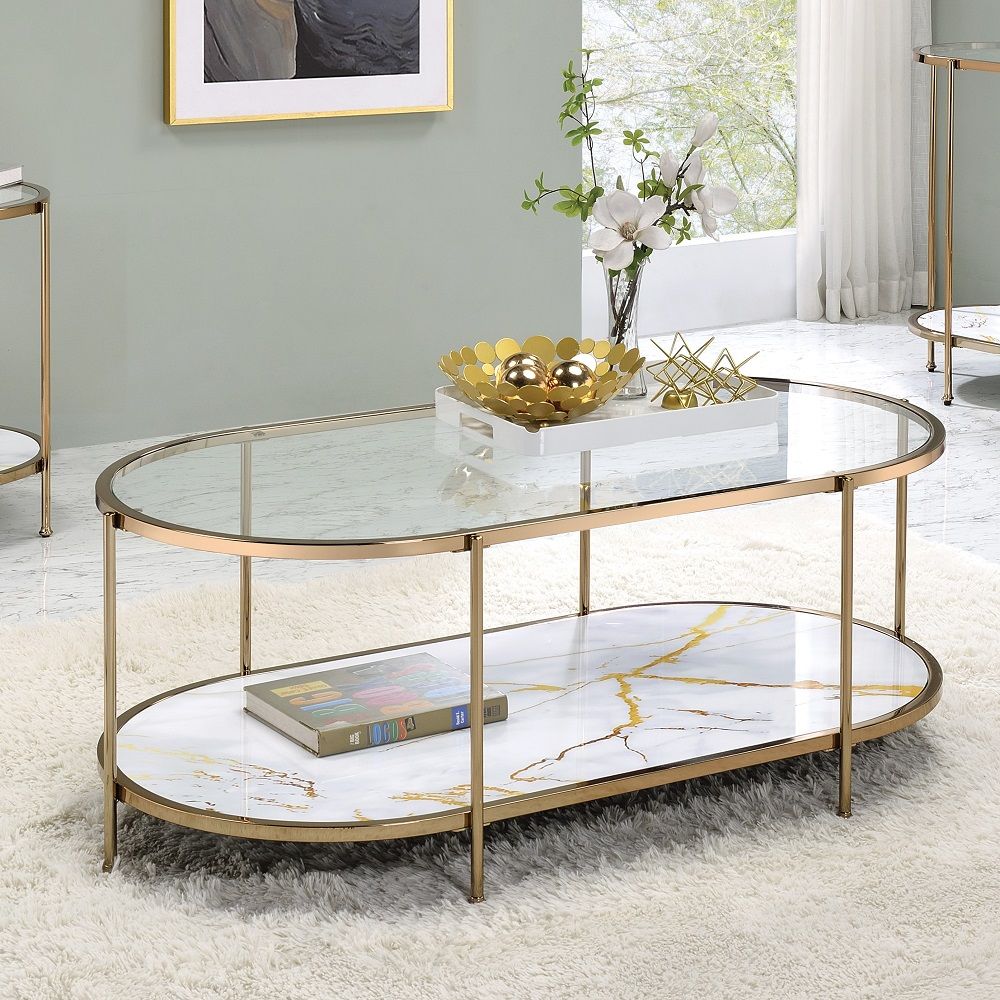 ACME Fiorella - Coffee Table | Meri Furniture