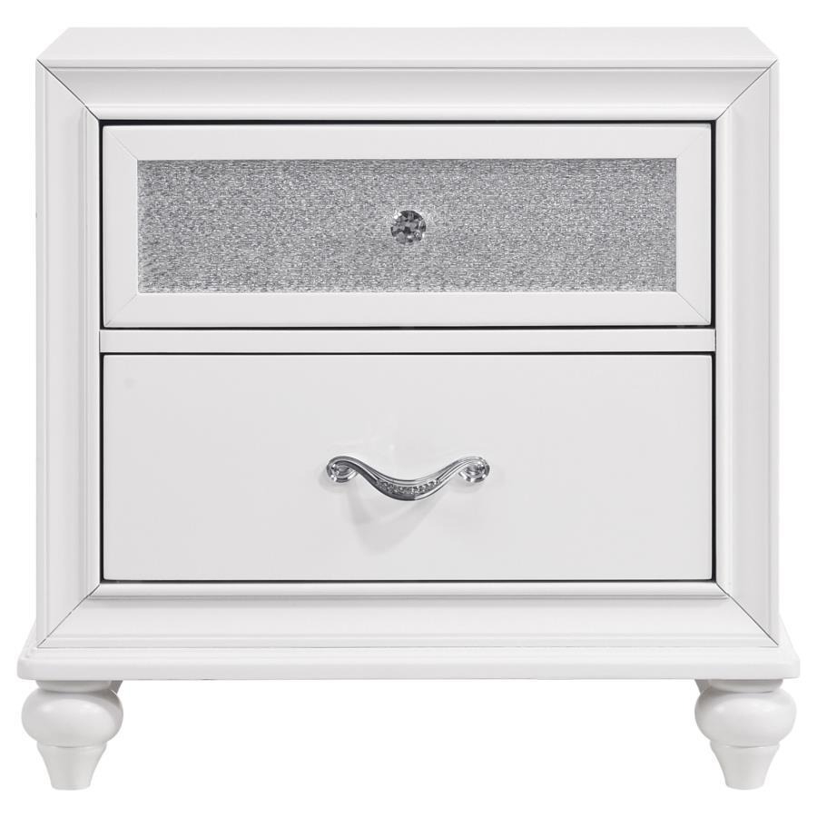 Coaster Fine Furniture Barzini - Upholstered Tufted Bedroom Set | Meri Furniture