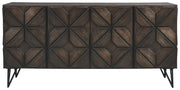 Ashley Furniture Chasinfield - Dark Brown - Extra Large TV Stand | Meri Furniture