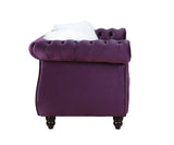 Thotton - Loveseat - Purple Velvet