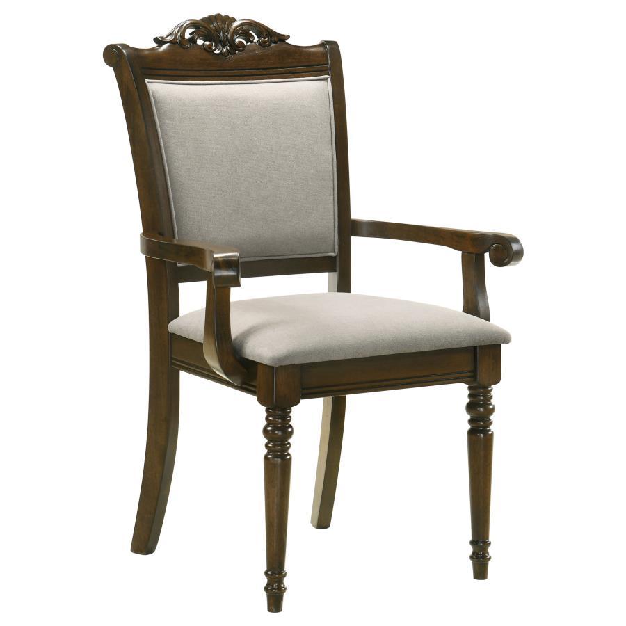Coaster Fine Furniture Willowbrook - Wood Dining Arm Chair (Set of 2) - Chestnut | Meri Furniture