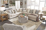 Ashley Furniture Carnaby - Linen - Oversized Accent Ottoman | Meri Furniture