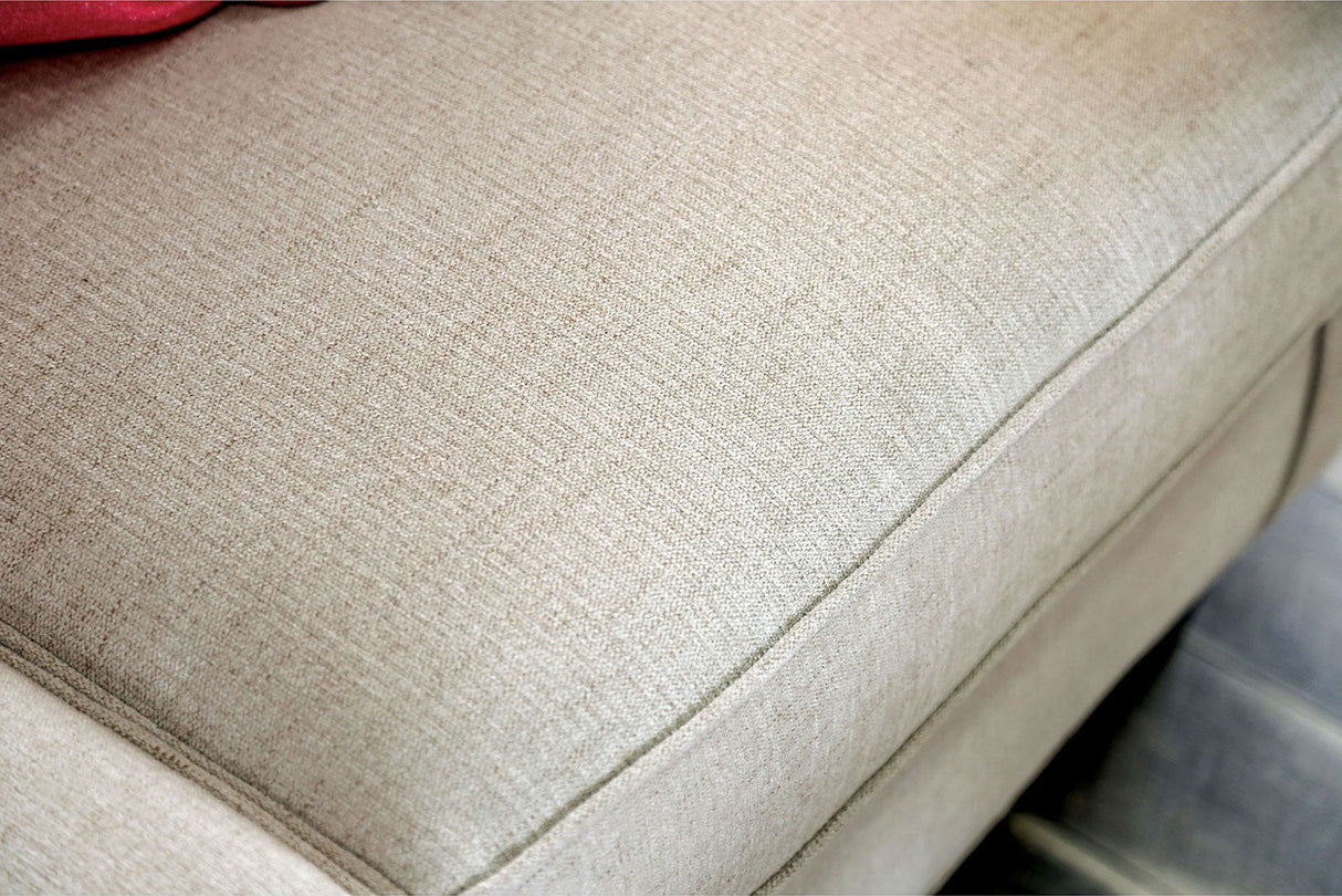 Furniture of America Nadene - Sofa - Ivory | Meri Furniture