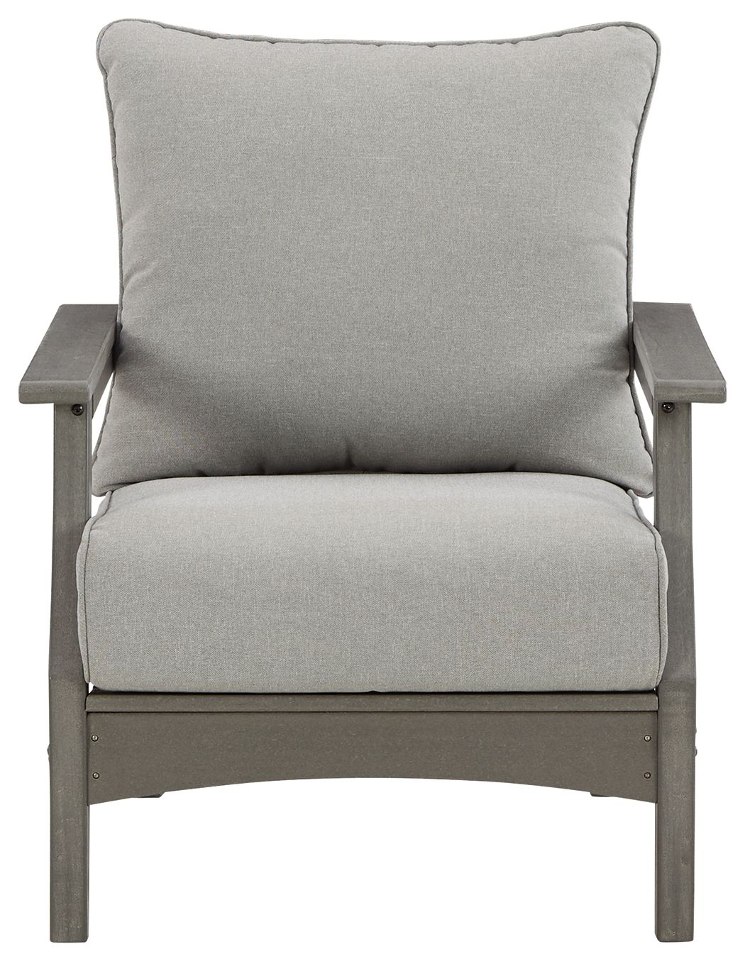 Signature Design by Ashley® Visola - Gray - Lounge Chair W/Cushion (Set of 2) | Meri Furniture
