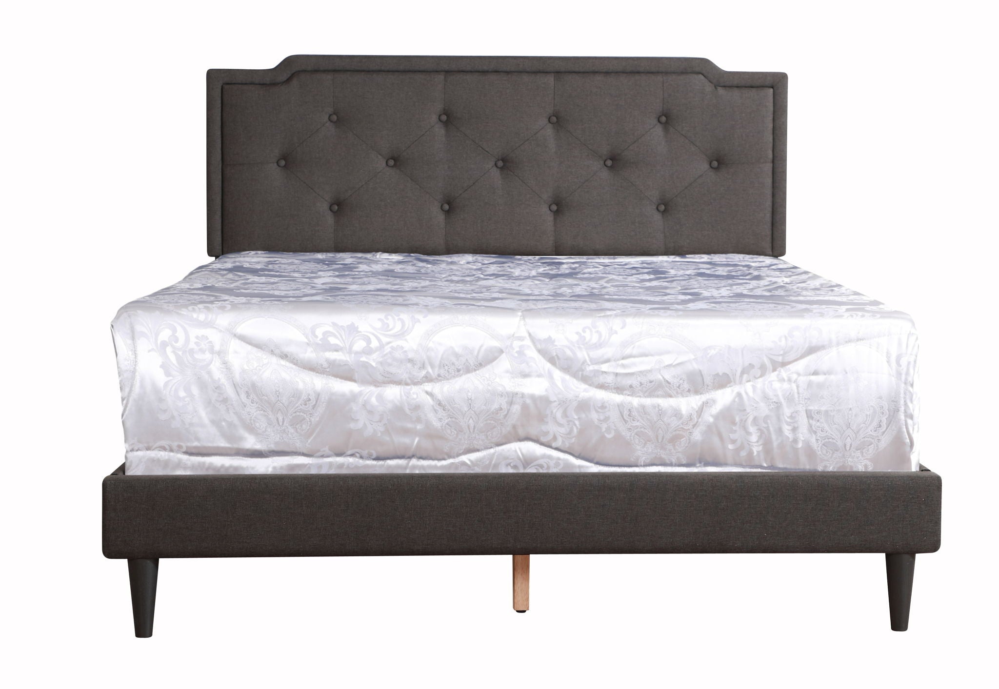 Button Tufted Bed Charming For Cozy Spaces