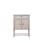 ACME Wynsor - Wine Cabinet - Antique Champagne | Meri Furniture