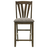 Canfield - Counter Height Dining Side Chair (Set of 2) - Brown