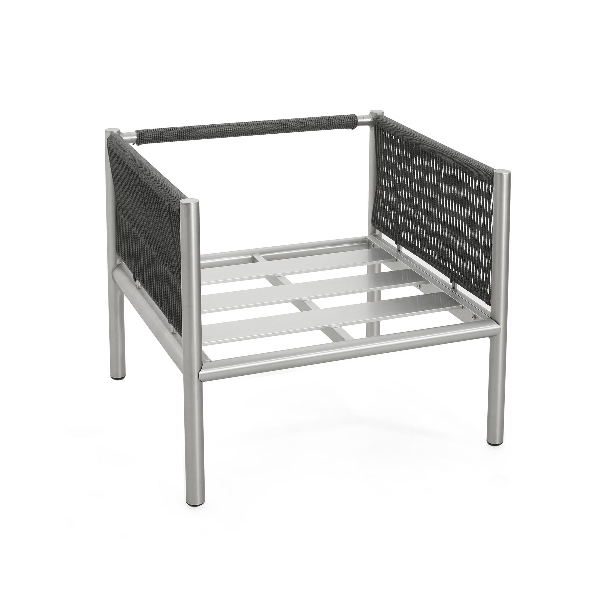 Hargrove - Club Chair - Silver / Gray