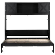 Murphy Bed With Storage Cabinets