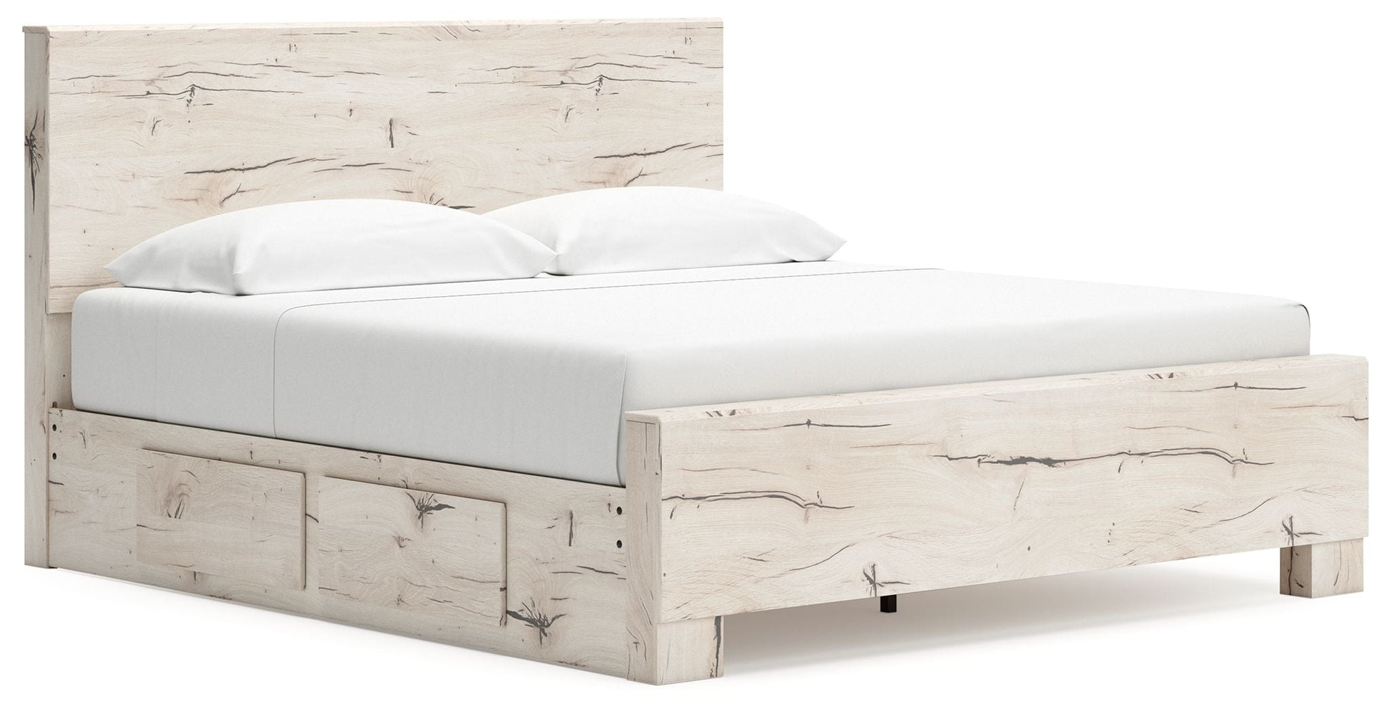 Signature Design by Ashley® Lawroy - Panel Bed With Storage | Meri Furniture