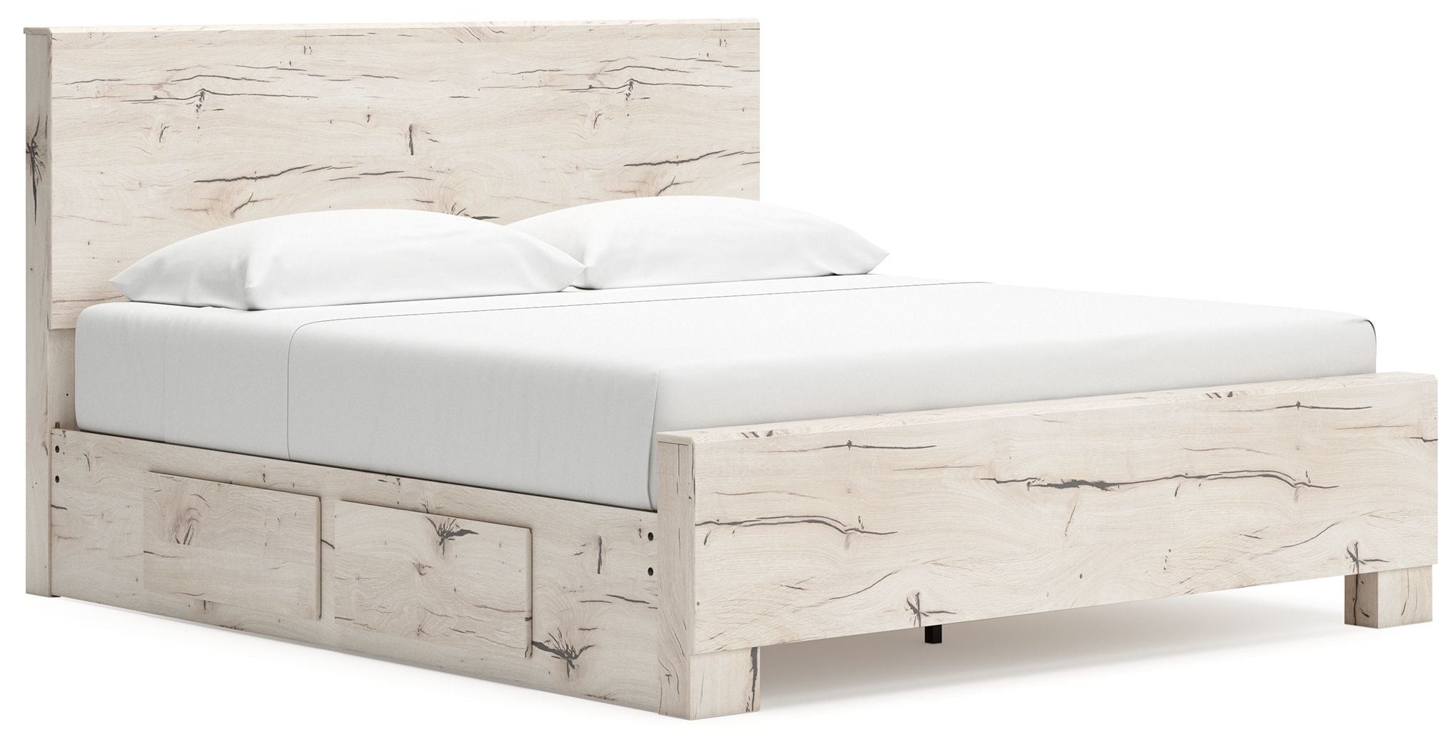 Signature Design by Ashley® Lawroy - Panel Bed With Storage | Meri Furniture