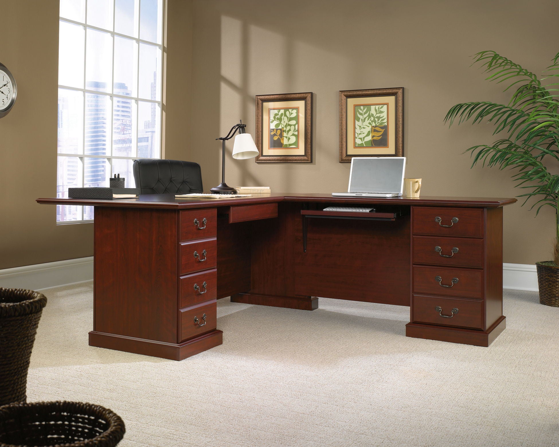 Heritage Hill Executive Desk Classic Cherry