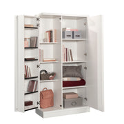 Swing-Out Storage Cabinet in White