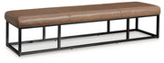 Joston - Accent Bench - Caramel