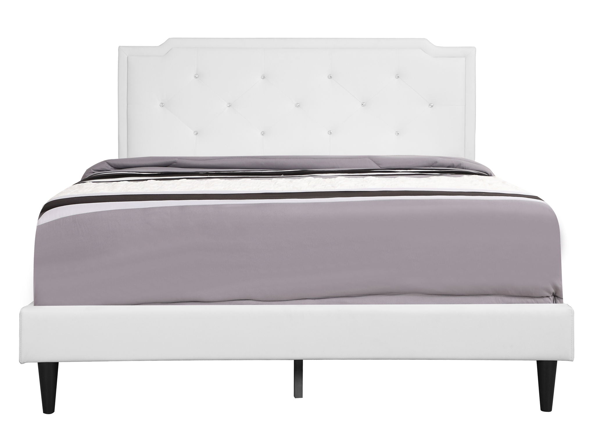 Button Tufted Bed Charming For Cozy Spaces