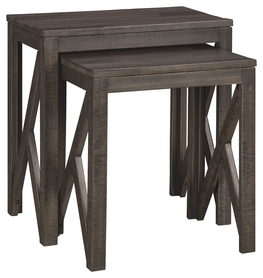 Ashley Furniture Emerdale - Gray - Accent Table Set (Set of 2) | Meri Furniture
