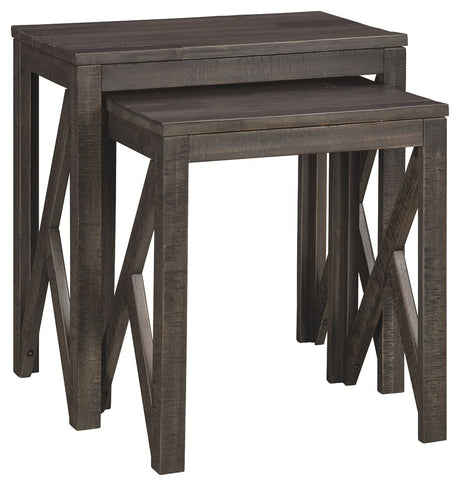 Ashley Furniture Emerdale - Gray - Accent Table Set (Set of 2) | Meri Furniture