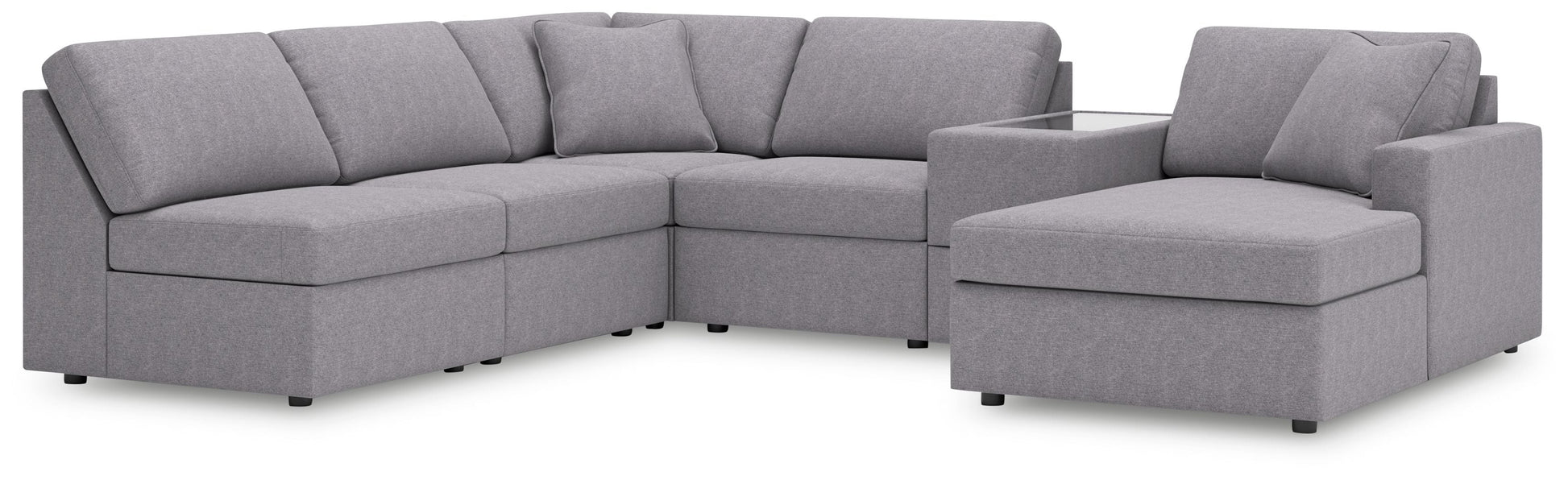 Signature Design by Ashley® Modmax - Granite - Sectional | Meri Furniture