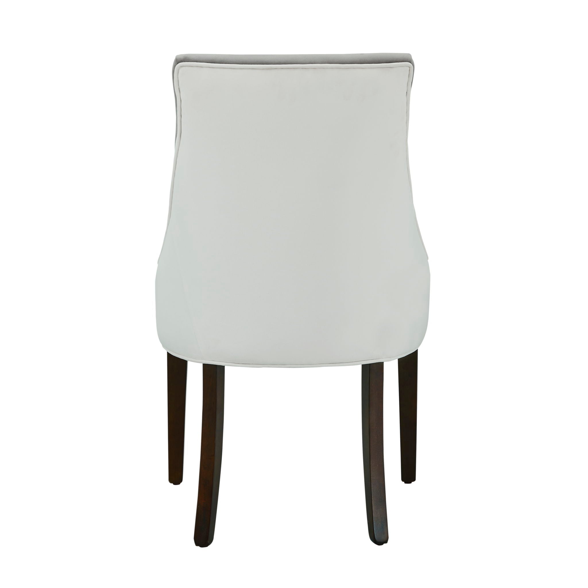 Jackson - Upholstered Dining Chair Elegant Design - Smoke / White