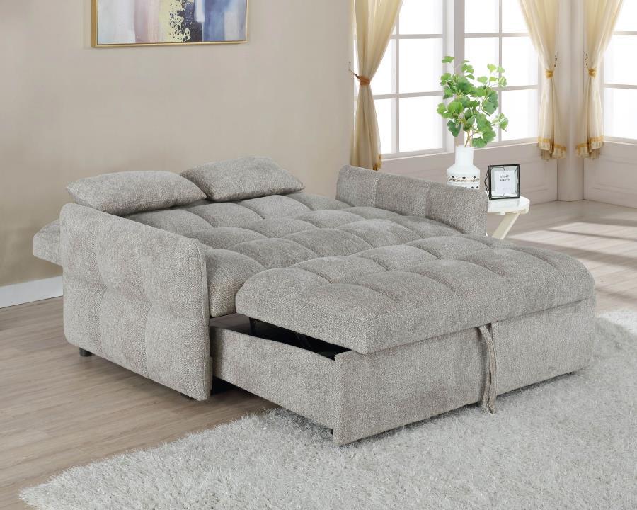 Coaster Fine Furniture Cotswold - Upholstered Convertible Sleeper Sofa Bed | Meri Furniture
