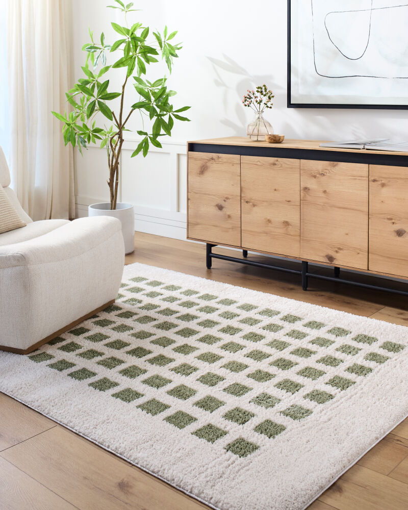 Fossay Shag Machine Woven Rug