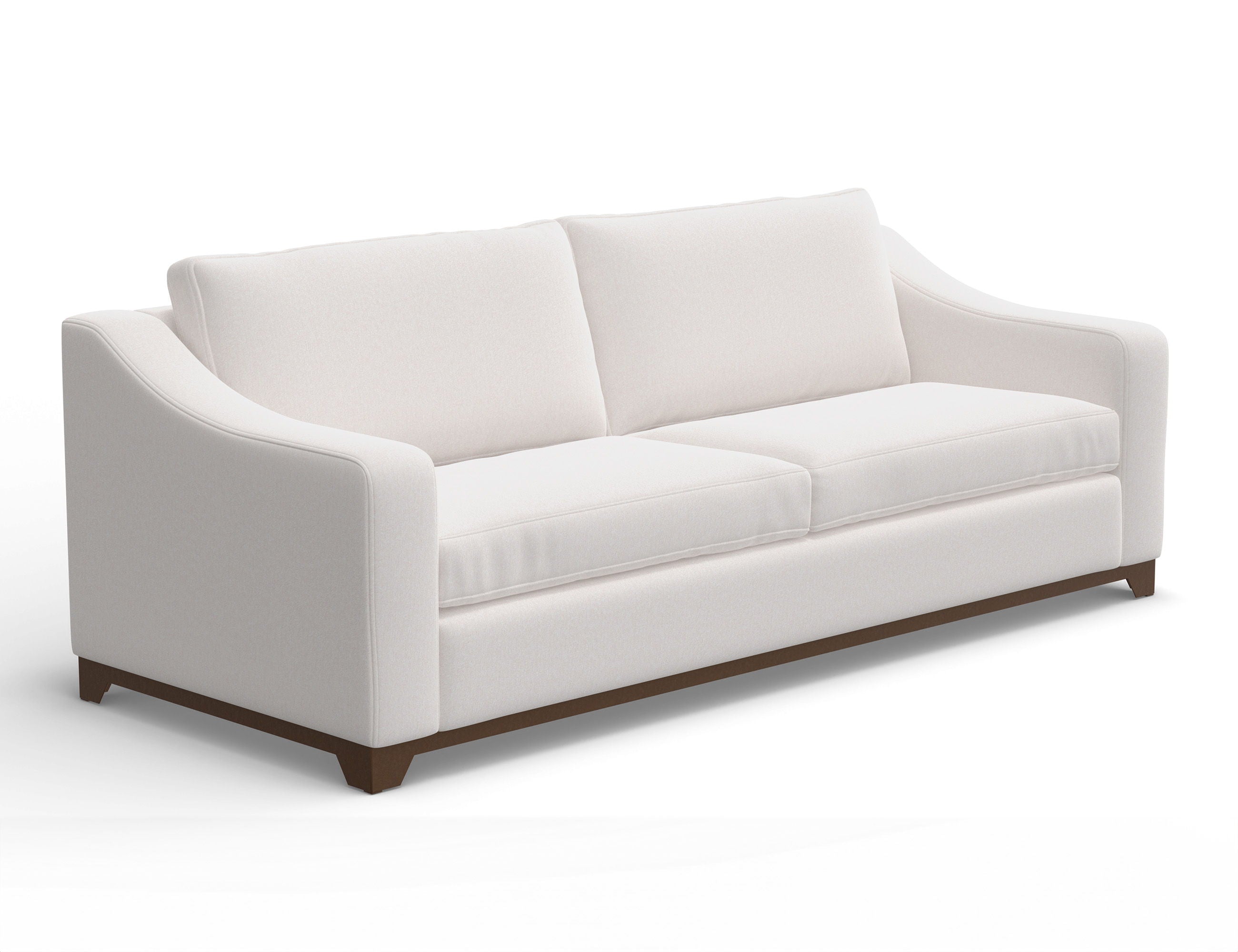 International Furniture Direct Natural Parota - Sofa - Mink Withe / Katerina Marble | Meri Furniture