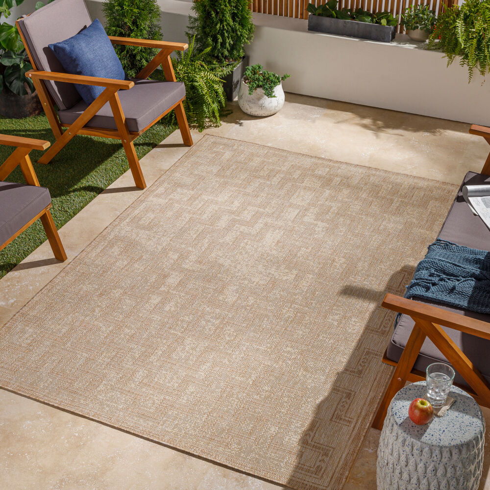 Tuareg Machine Woven Rug