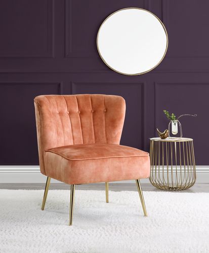 ACME Sambell - Accent Chair - Brown, Light | Meri Furniture