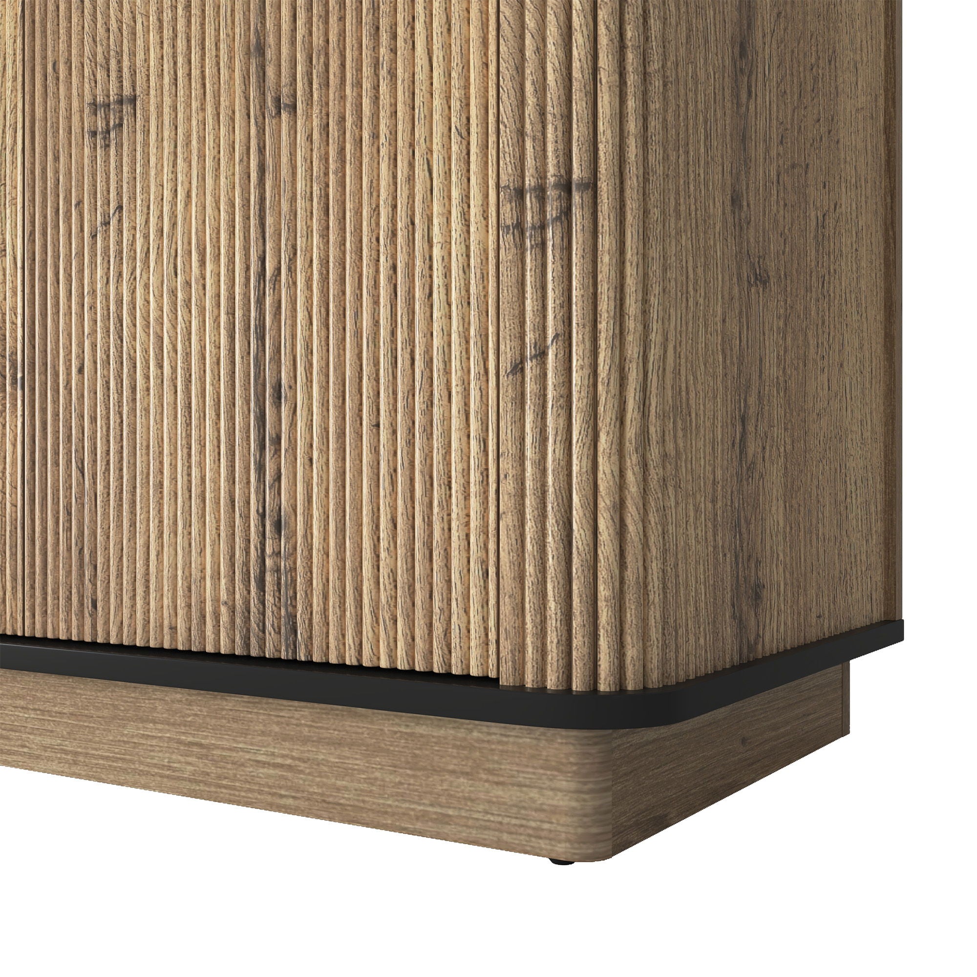 Multi Functional Sideboard, An Ideal Choice For TV And Tableware Storage In Modern Homes - Black