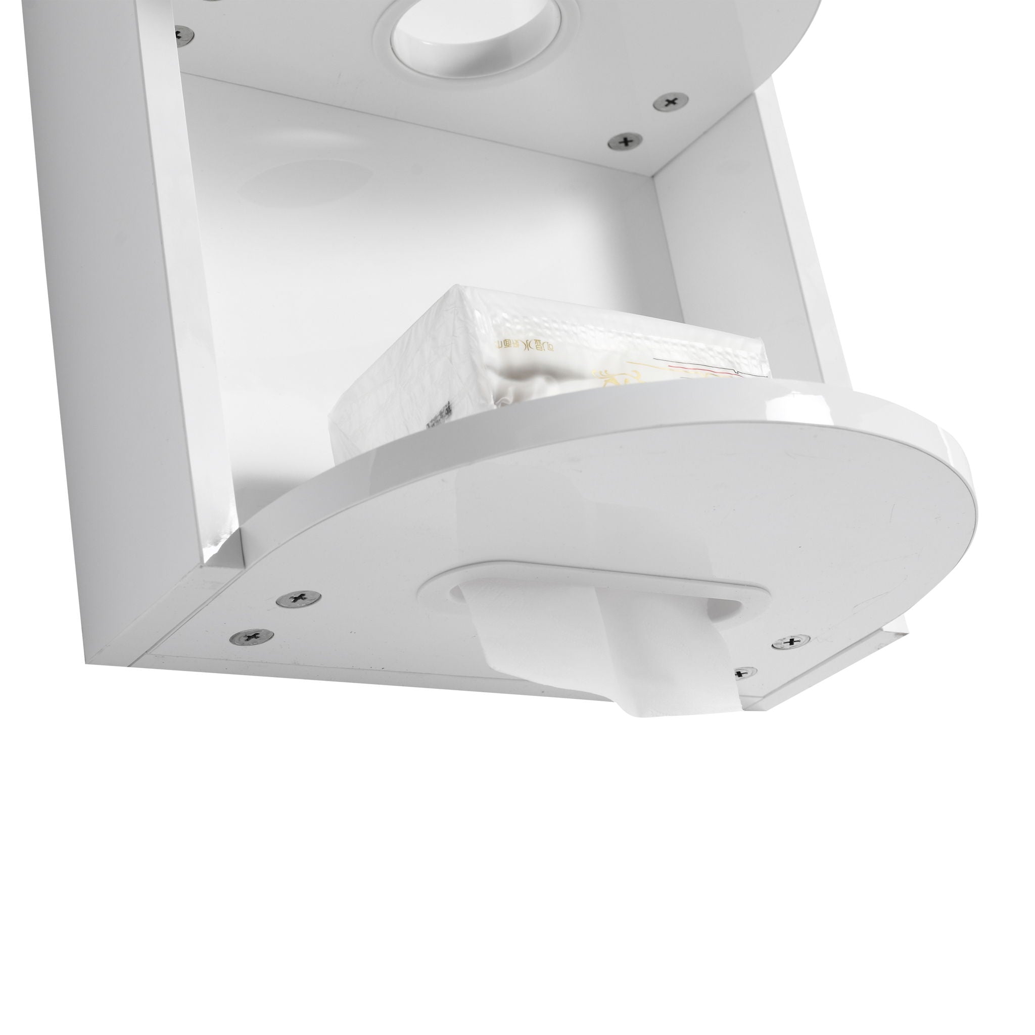 Bathroom Wall Mounted Storage Rack With Float Mounting Design