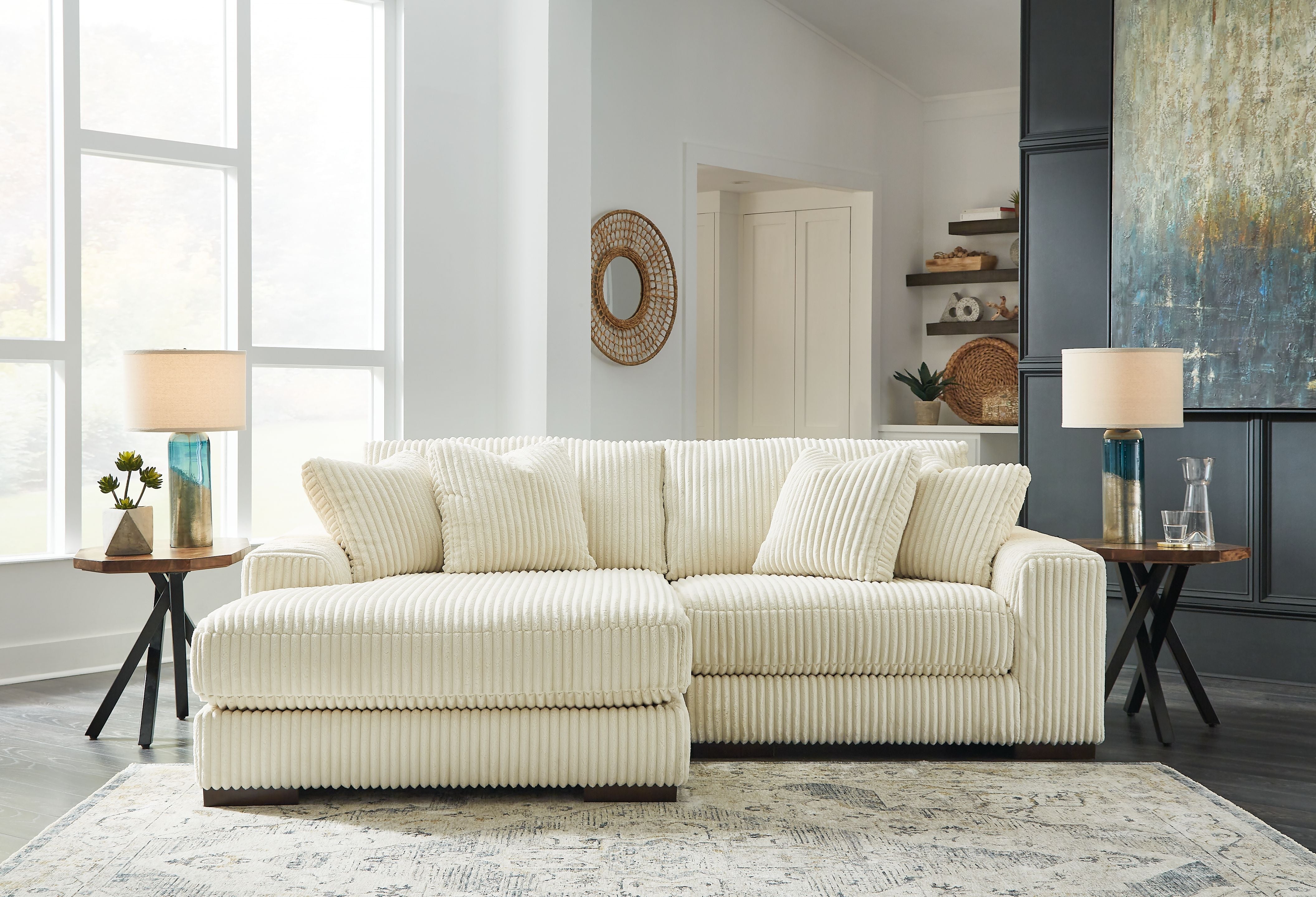 Signature Design by Ashley® Lindyn - Corner Chaise | Meri Furniture