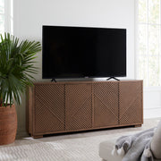 Liberty Furniture Easton - 82" TV Console - Urban Bronze | Meri Furniture
