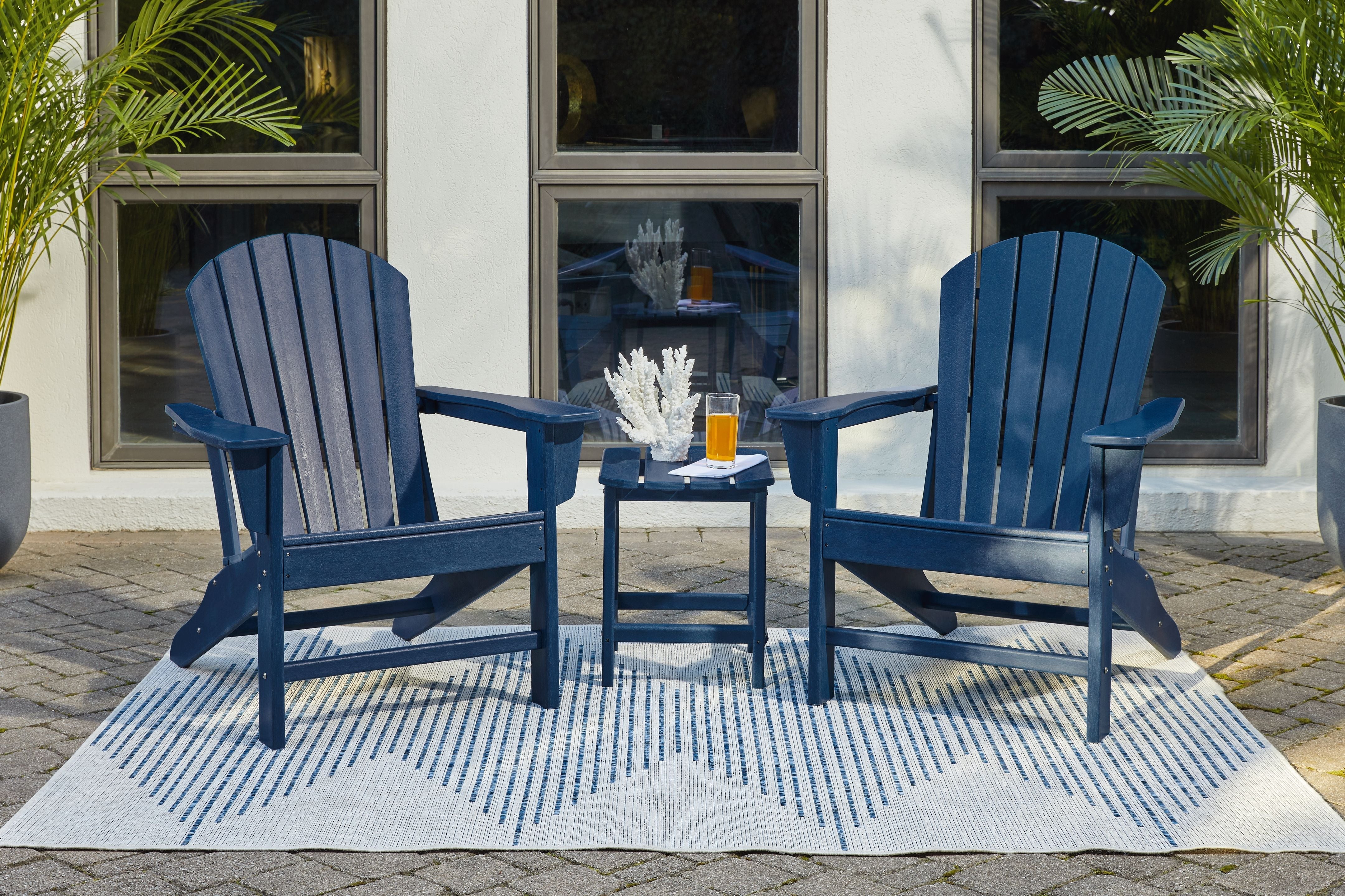Signature Design by Ashley® Sundown Treasure - Outdoor Conversation Set | Meri Furniture