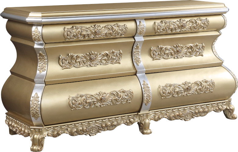 ACME Seville - Dresser - Gold Finish | Meri Furniture