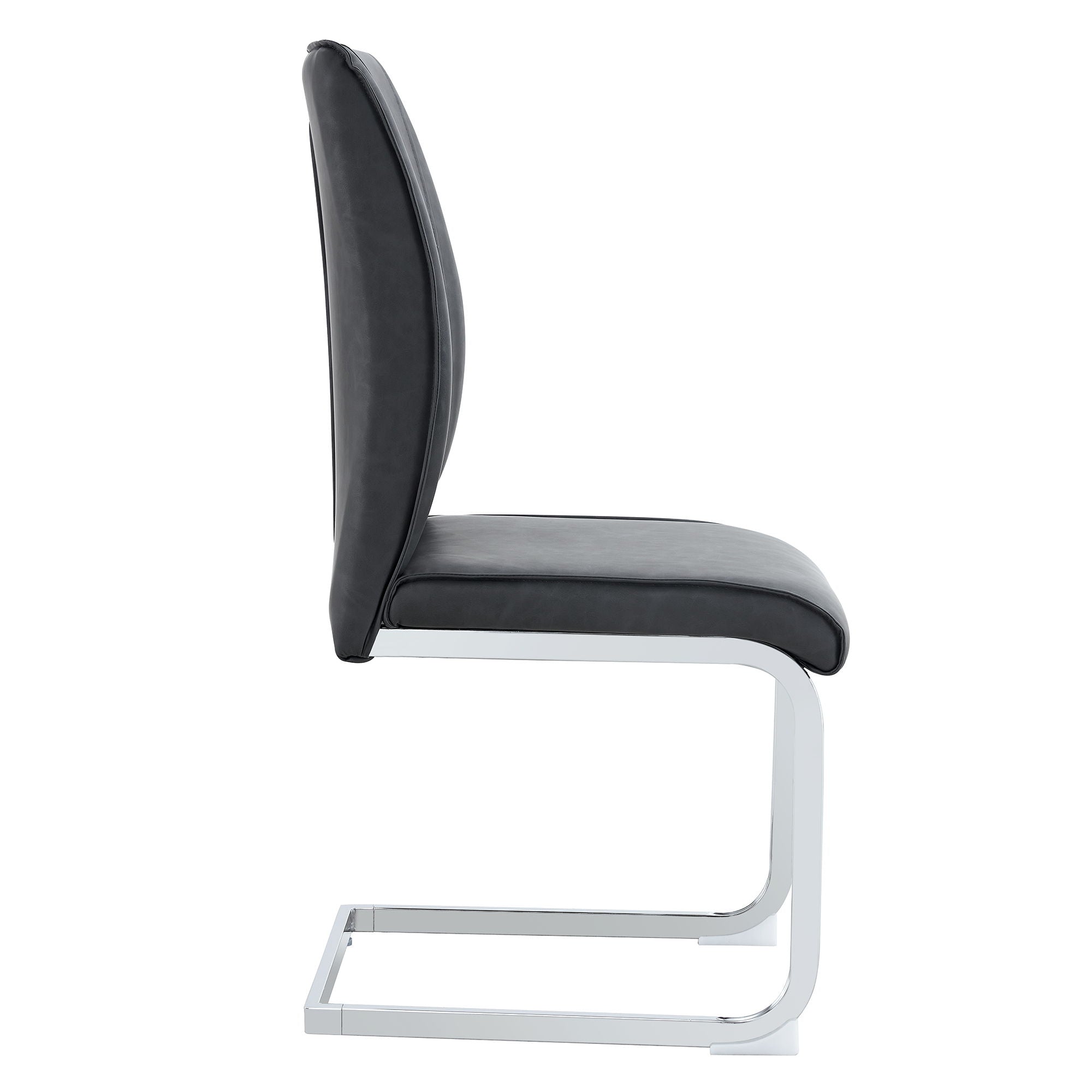 Luxury Simple Arch Chair, High Resilience With Metal Legs