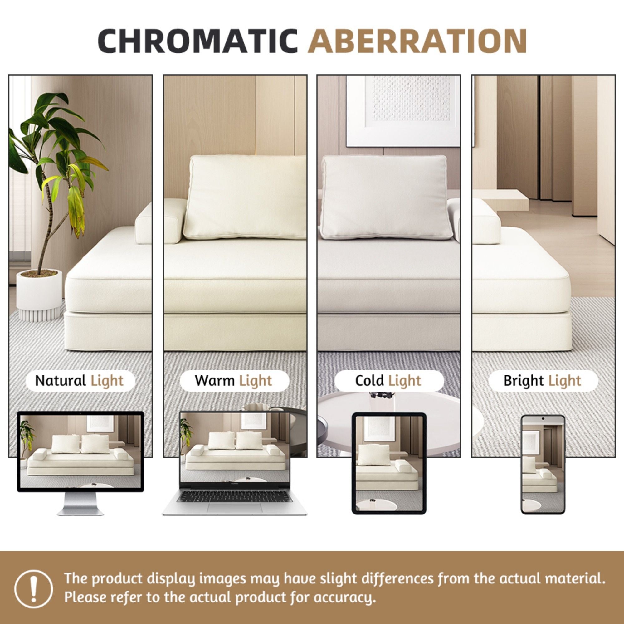 Multifunctional Convertible Sofa Bed With 2 Tumbler Backrests And 2 Pillows, Deep Seat Couch