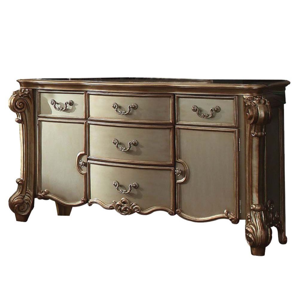 ACME Create an elegant, traditional design in your bedroom with the Vendome dresser. | Meri Furniture