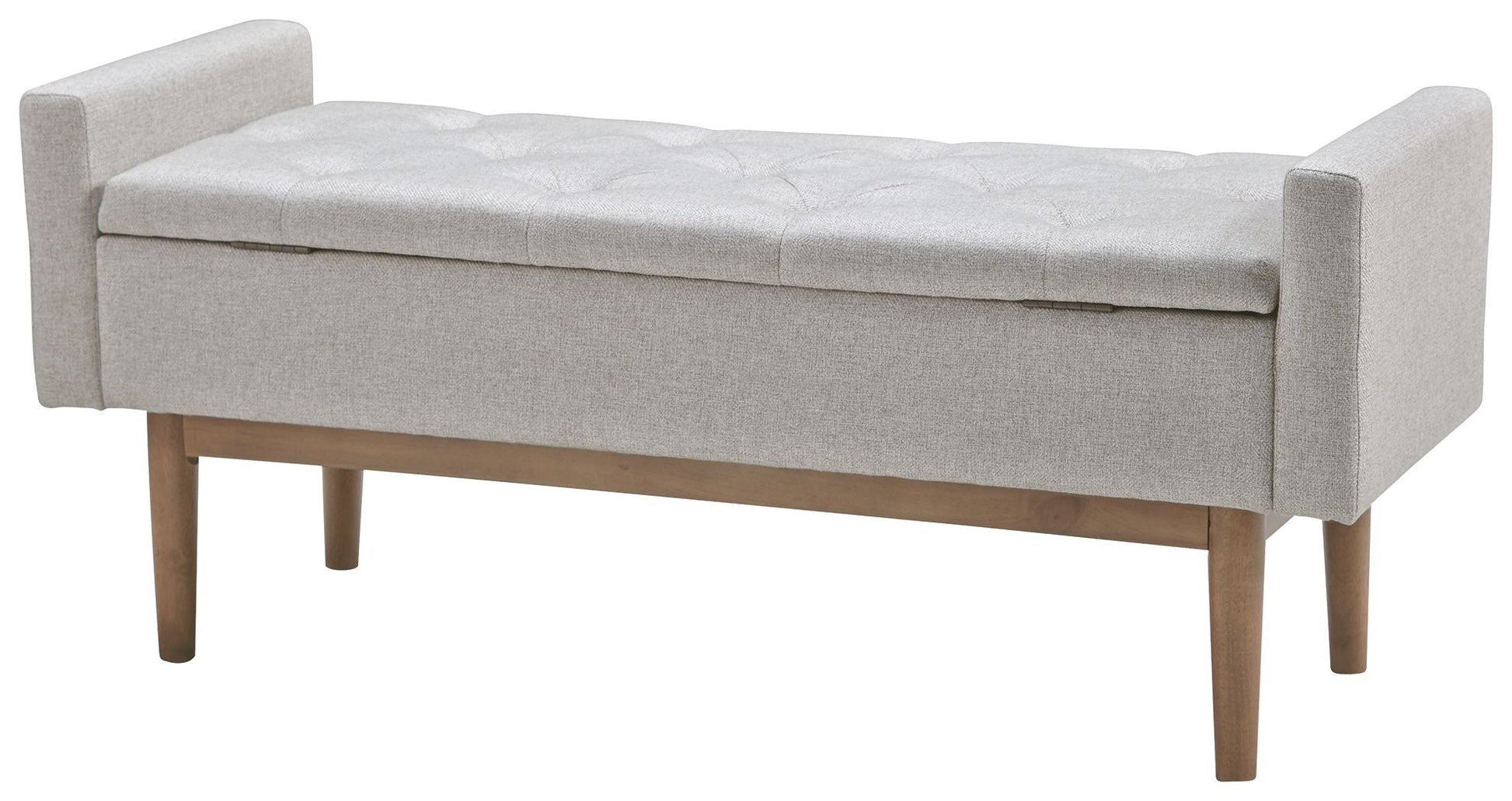 Ashley Furniture Briarson - Beige / Brown - Storage Bench | Meri Furniture