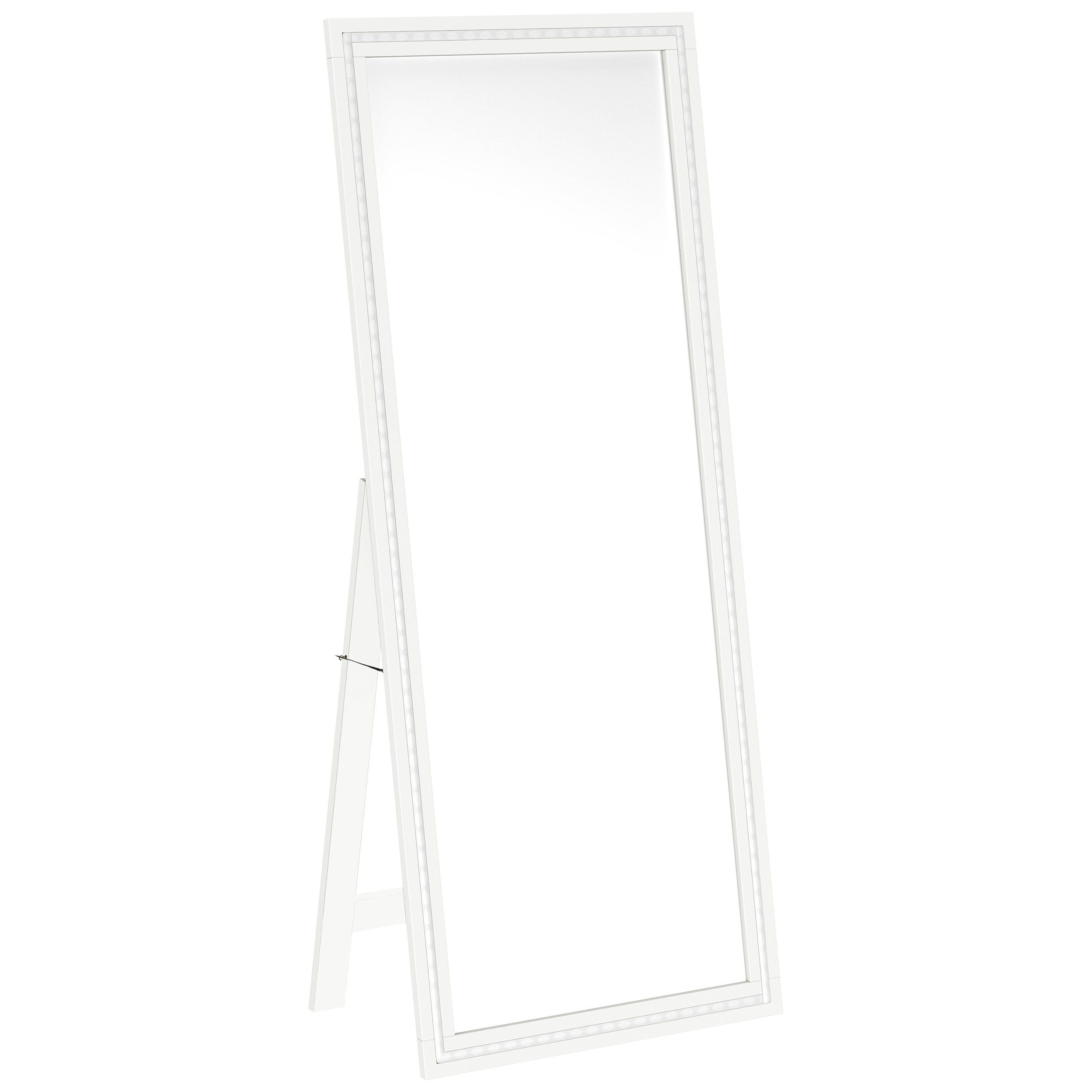 Coaster Fine Furniture Windrose - Tempered LED Standing Mirror | Meri Furniture