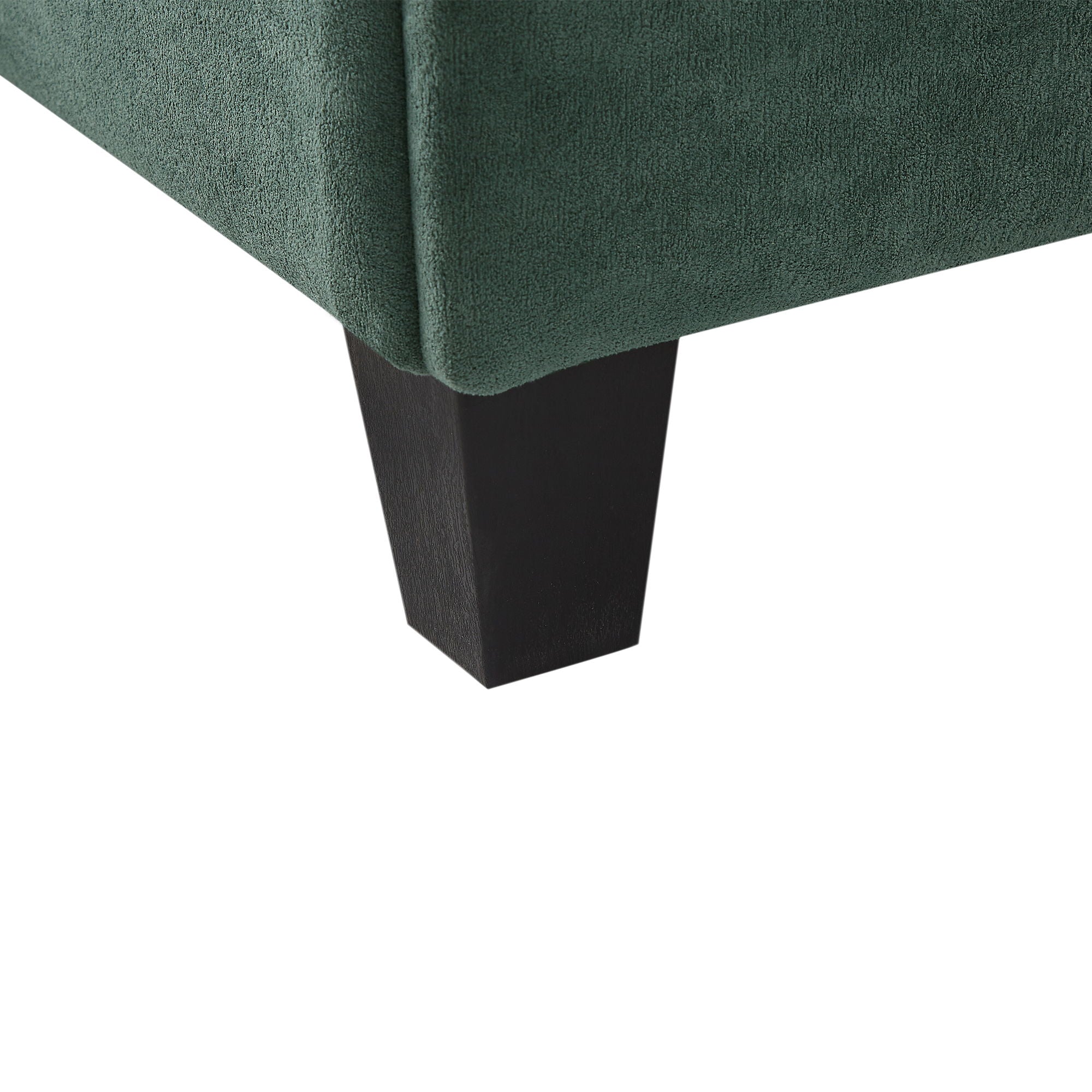 Upholstered L Shaped Sectional Sofa With Storage, Movable Ottoman, And 6 Throw Pillows