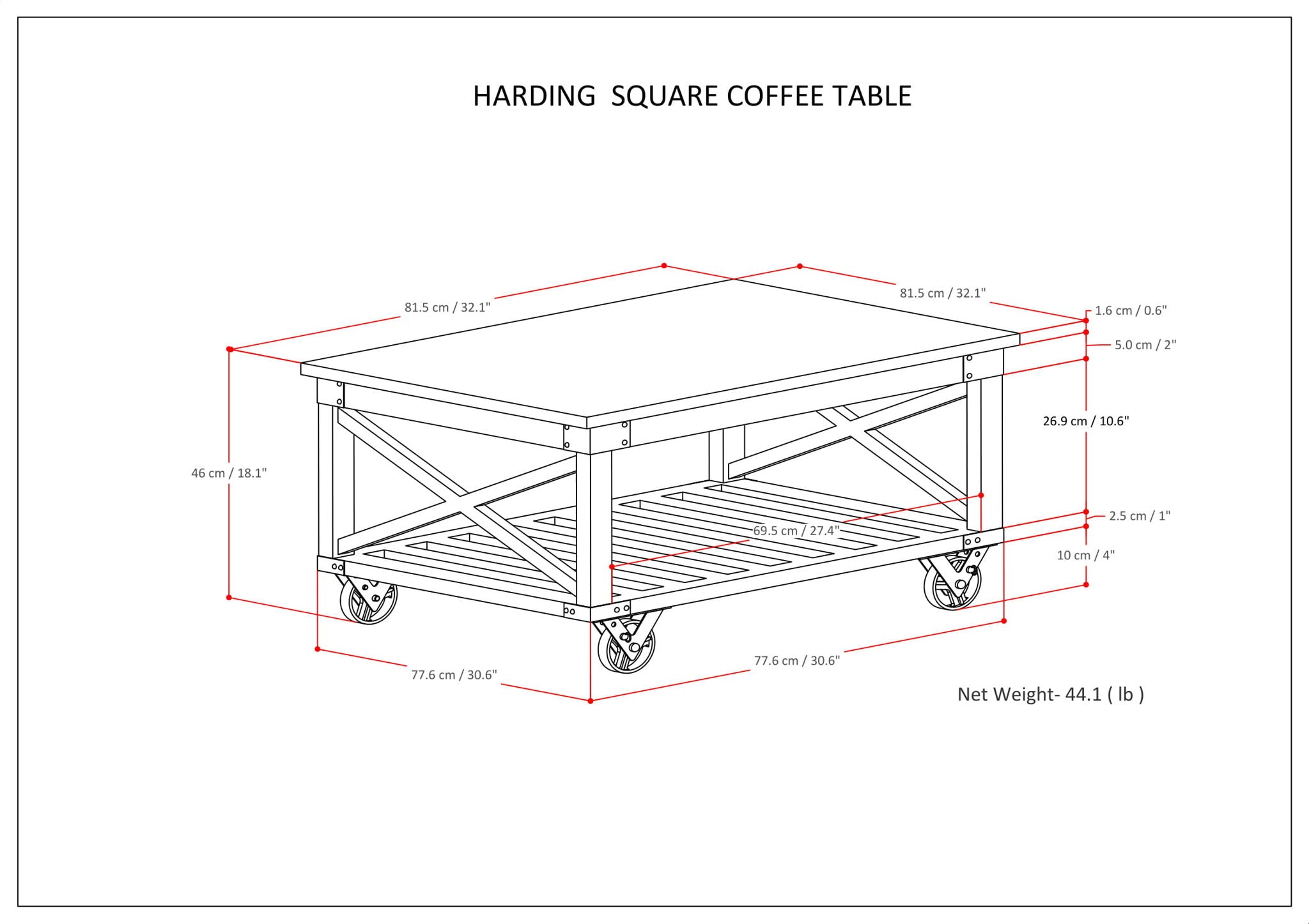 Harding - Handcrafted Table